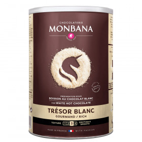 Chocot en poudre "Trésor au chocolat blanc" (500g) - Monbana