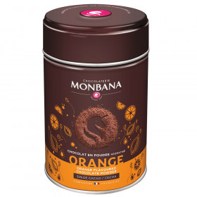 Chocolat en poudre aromatisé Orange 250 g Monbana