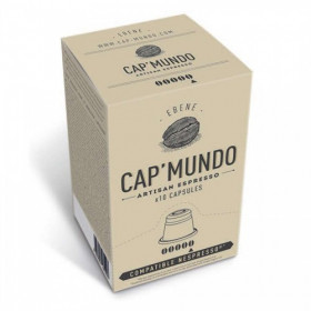 Ebène de Cap Mundo (x 10 capsules compatibles Nespresso)